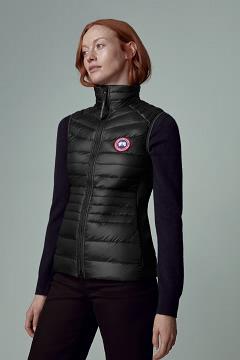 Chamarras Canada Goose Mujer Outlet - Hybridge Lite Chalecos Negros GF6203914